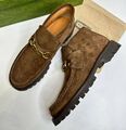 Ботинки Gucci женский замша 136761