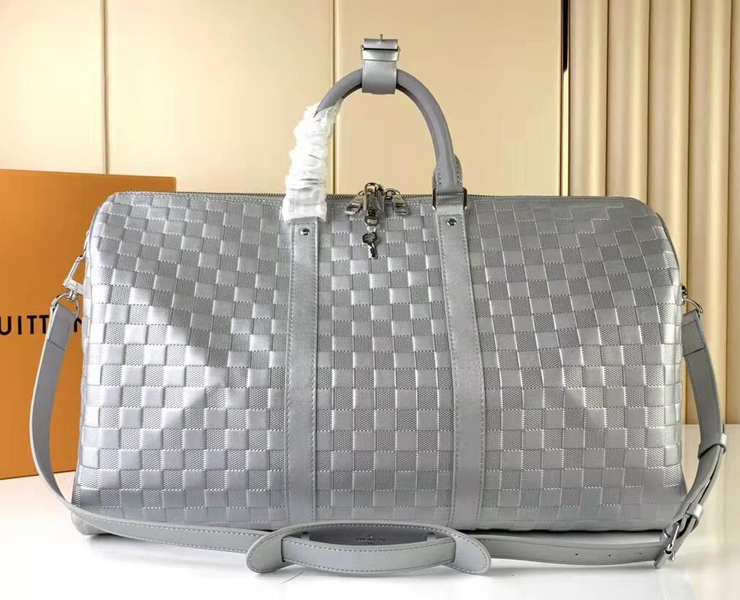 Дорожная сумка Louis Vuitton мужской кожа графитовый 19241