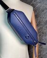 Мужская сумка слинг Loewe мужской кожа синий 168899-1