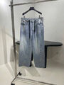 Джинсы Balenciaga женский джинса бирюзовый 167116-4