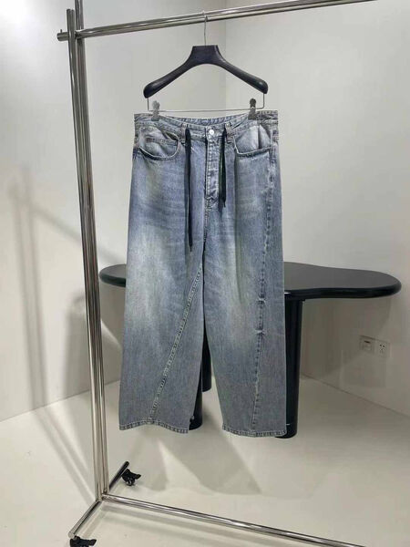 Джинсы Balenciaga женский джинса бирюзовый 167116-4