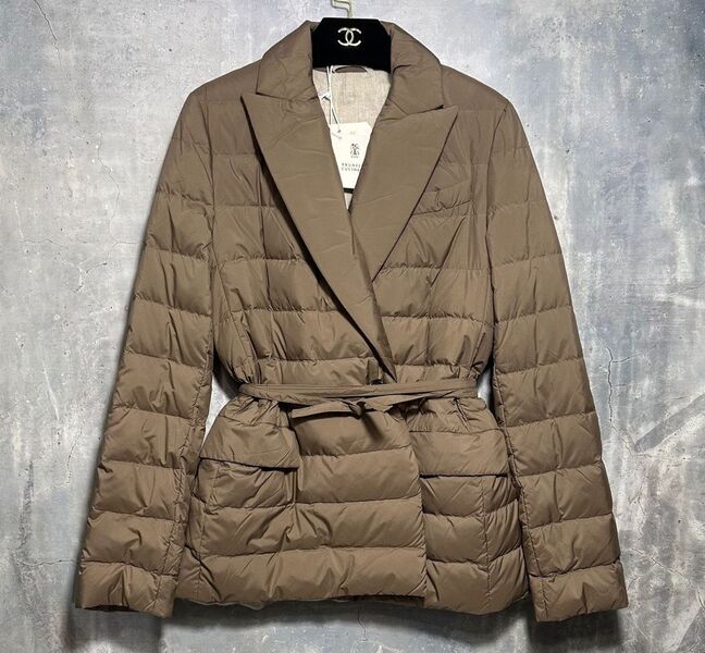 Куртка Brunello Cucinelli женский бежевый 125674