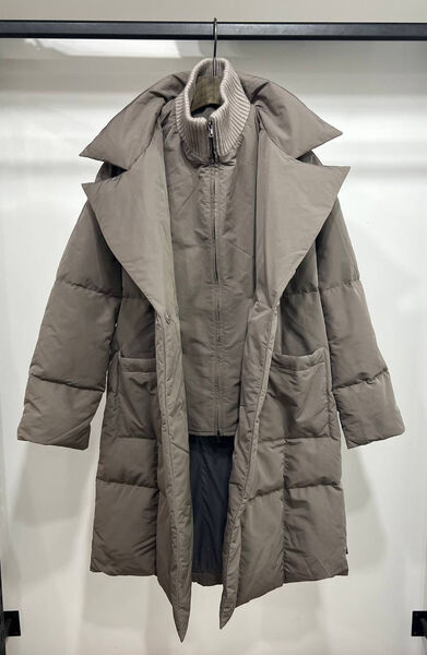 Пальто Brunello Cucinelli женский графитовый 128151-2