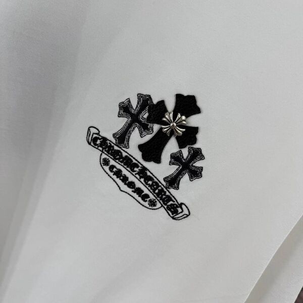 Футболка Chrome Hearts мужской белый y9322147-1-8