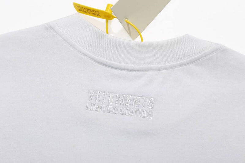 Мужская футболка Vetements мужской белый 173222-5