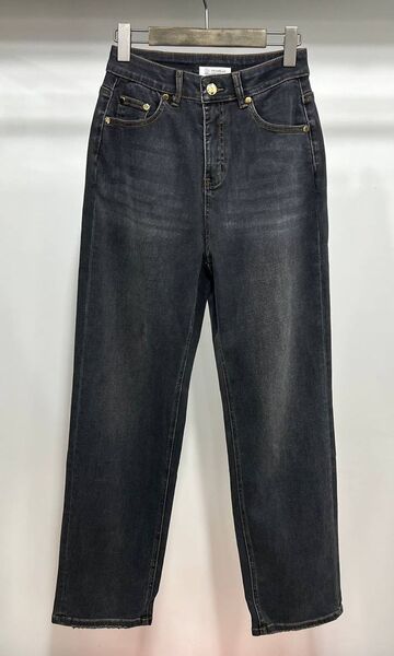 Джинсы Brunello Cucinelli женский джинса черный 128788