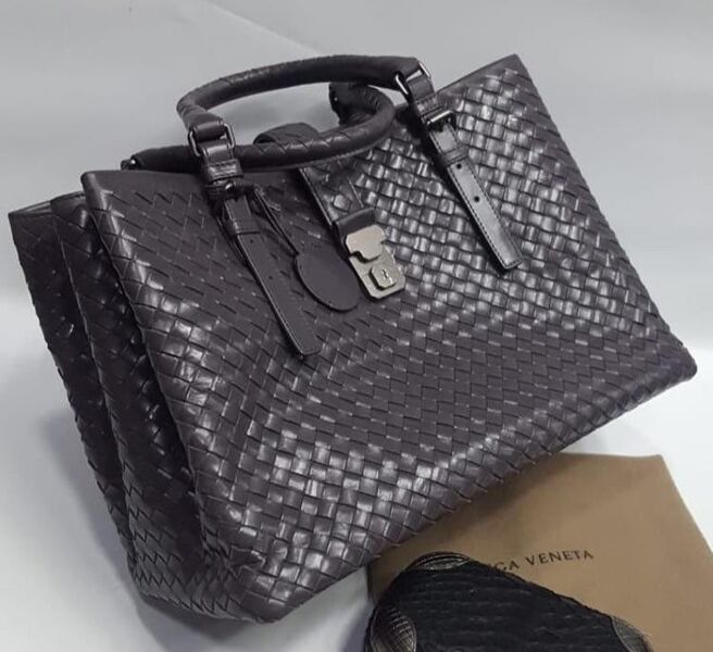 Сумка Bottega Veneta женский кожа черный 99403