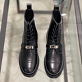 Ботинки Hermès женский кожа черный 13980-3
