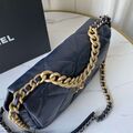 Сумка Chanel (30 см) женский кожа синий 73564-3