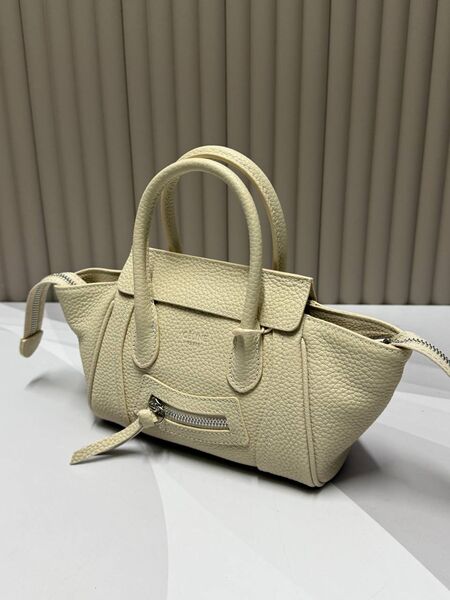 Сумка Celine женский кожа молочный q5493405-1-2