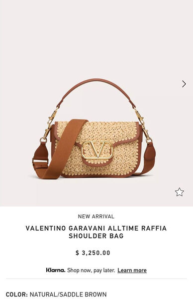 Сумка Valentino женский кожа бежевый 156326-4