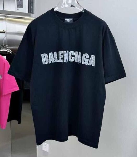 Мужская футболка Balenciaga мужской черный 170871