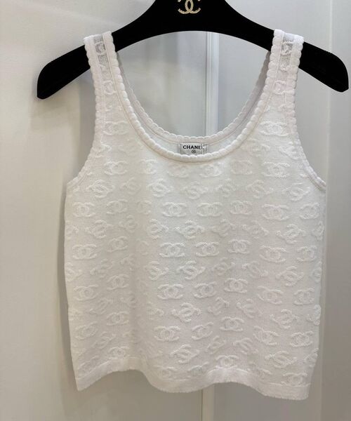 Майка Chanel женский белый 186438