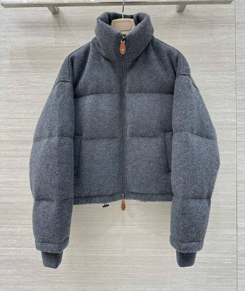 Пуховик Brunello Cucinelli женский графитовый 199607