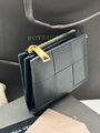 Мужской кошелек Bottega Veneta мужской кожа черный 121002-4