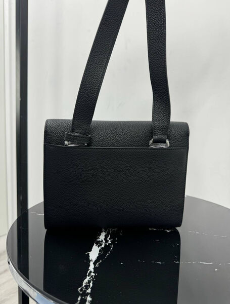 Мужская сумка мессенджер Hermès мужской кожа черный 196271-2