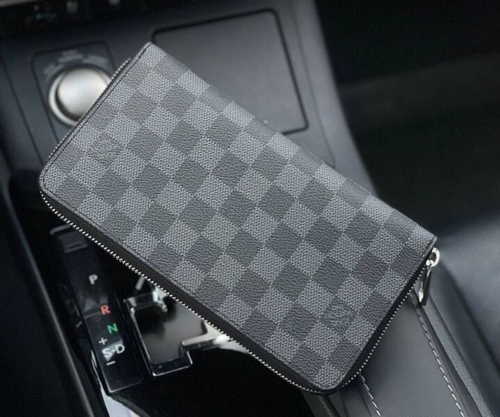 Мужской картхолдер Louis Vuitton мужской канва черный 108696