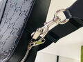 Мужской портфель Gucci мужской кожа черный 100068-8