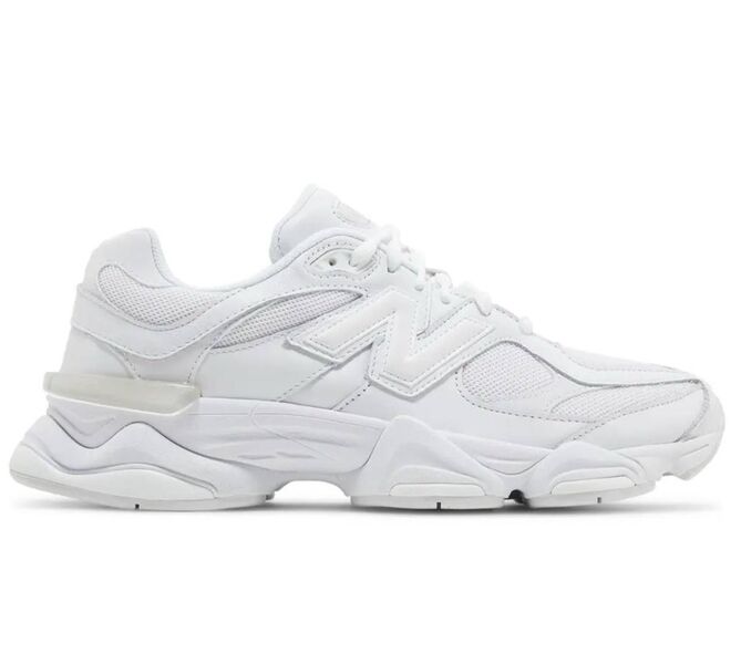 Кроссовки New Balance женский кожа молочный 197262