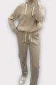 Костюм Brunello Cucinelli женский бежевый 163384-1