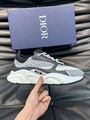 Мужские кроссовки Christian Dior мужской текстиль бирюзовый 154513-3