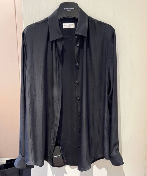 Рубашка Saint Laurent женский черный 127402
