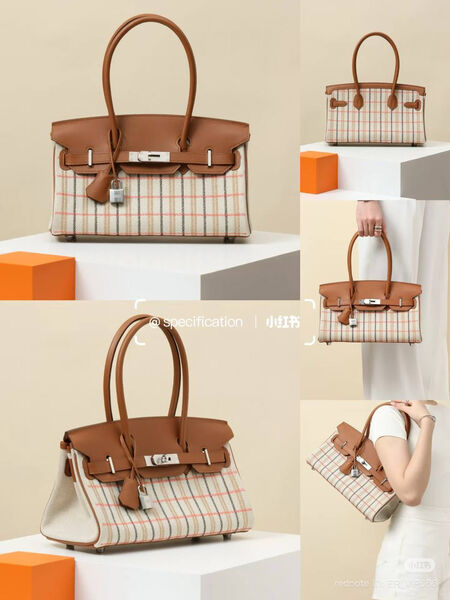 Сумка Hermès Birkin 29 женский кожа графитовый 189597-4