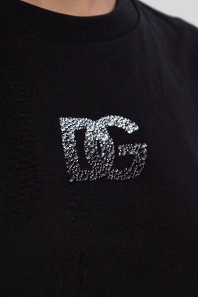 Футболка Dolce & Gabbana женский черный 179473-3