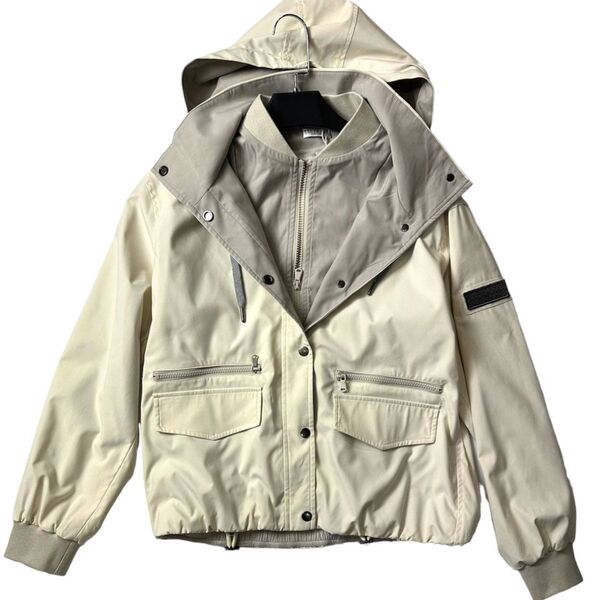 Куртка Brunello Cucinelli женский бежевый 123628