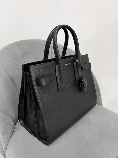 Сумка Saint Laurent женский кожа черный 183345-4