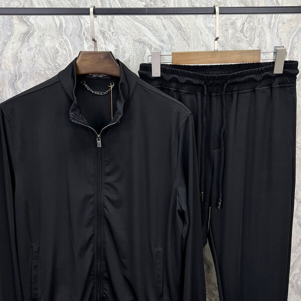 Мужской костюм Loro Piana мужской черный 117844-2