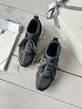 Кроссовки Brunello Cucinelli женский кожа графитовый 163044-5