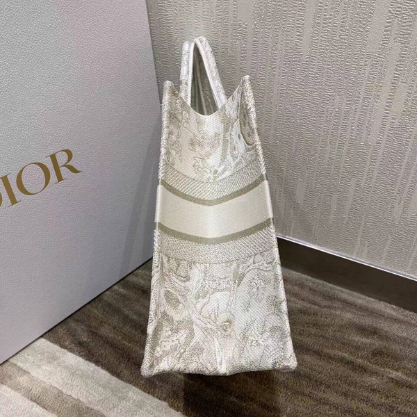 Сумка Christian Dior Book 36 женский текстиль графитовый 74183-2