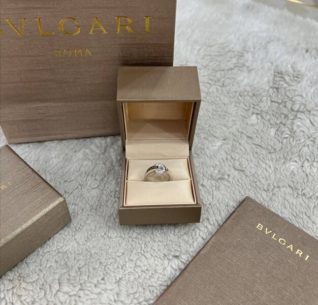 Кольцо Bvlgari графитовый 175516-2