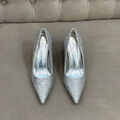 Туфли Prada женский кожа графитовый 134559-3