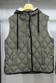 Жилет Brunello Cucinelli женский болотный 95449-4