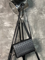 Мужская сумка мессенджер Louis Vuitton мужской кожа черный 92976-5