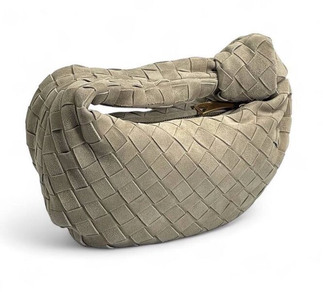 Сумка Bottega Veneta женский замша графитовый 151180
