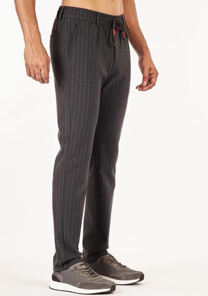Мужские брюки Kiton мужской графитовый 123747