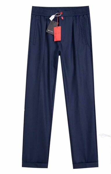 Мужские брюки Kiton мужской синий 133660