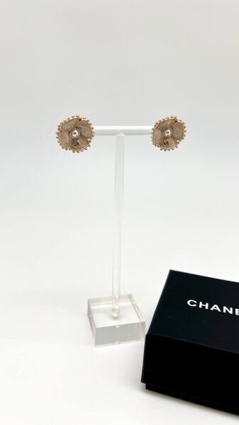 Серьги Chanel бронзовый 176115-2