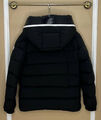 Мужской пуховик Moncler мужской черный 132336-4
