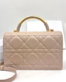 Сумка Christian Dior женский кожа бежевый 155095-6