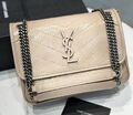 Сумка Saint Laurent Niki Small женский кожа бежевый 160381-1