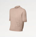 Кофта Louis Vuitton женский вязаная ткань бежевый 200219-3
