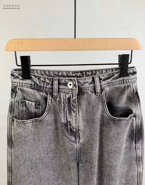 Джинсы Brunello Cucinelli женский джинса графитовый 156389-6