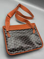Мужская сумка мессенджер Goyard мужской кожа 195796-2
