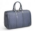 Дорожная сумка Gucci мужской кожа синий 147300-1