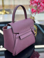 Сумка Celine Belt Nano женский кожа фиолетовый 142390-4