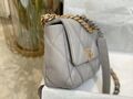 Сумка Chanel (26см) женский кожа графитовый 73556-2